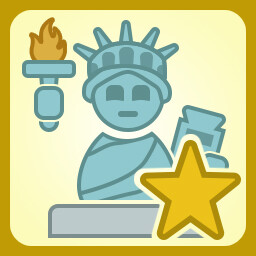 5 Stars by the Statue of Liberty