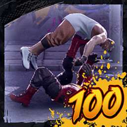 Thrown 100 Enemies
