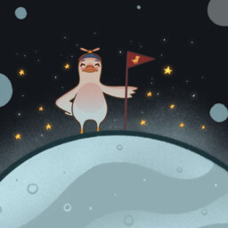 Achievement: Duck in Space Duck in Space