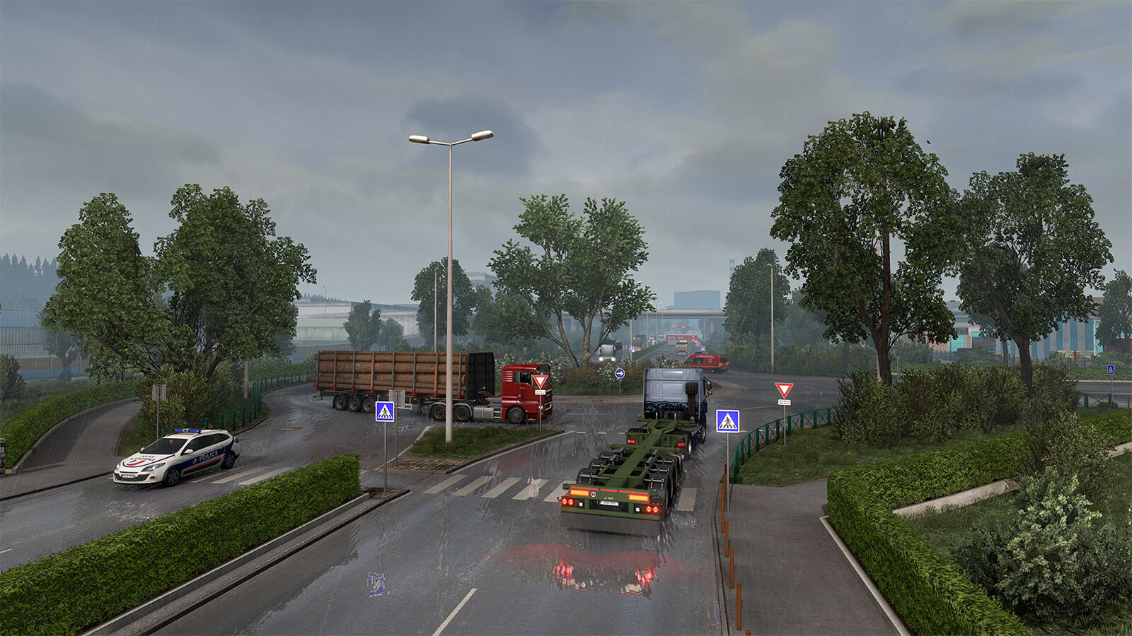 Почему нет пешеходов в euro truck simulator 2