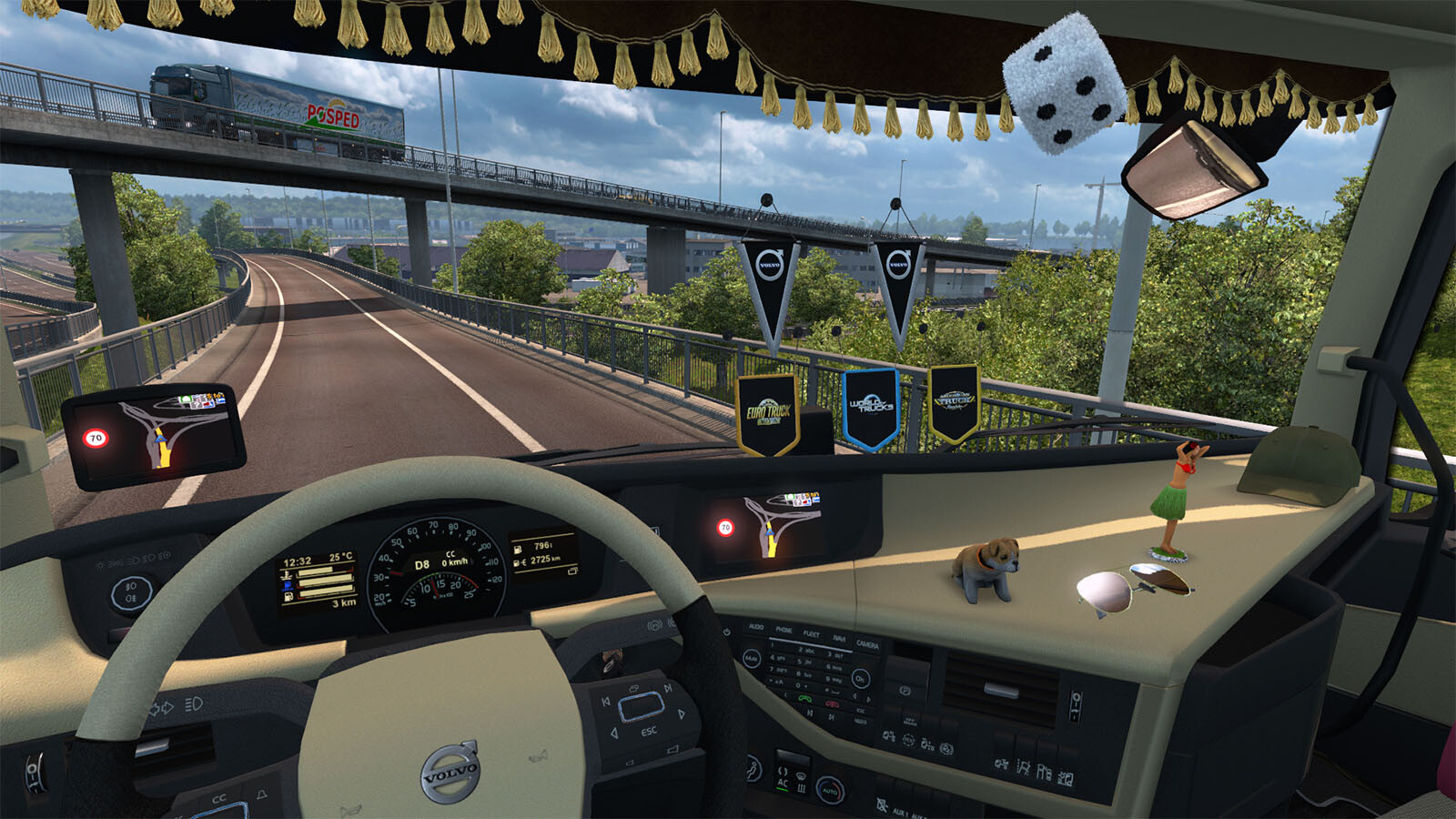 Euro Truck Simulator 2 - Cabin Accessories Steam Key für PC, Mac