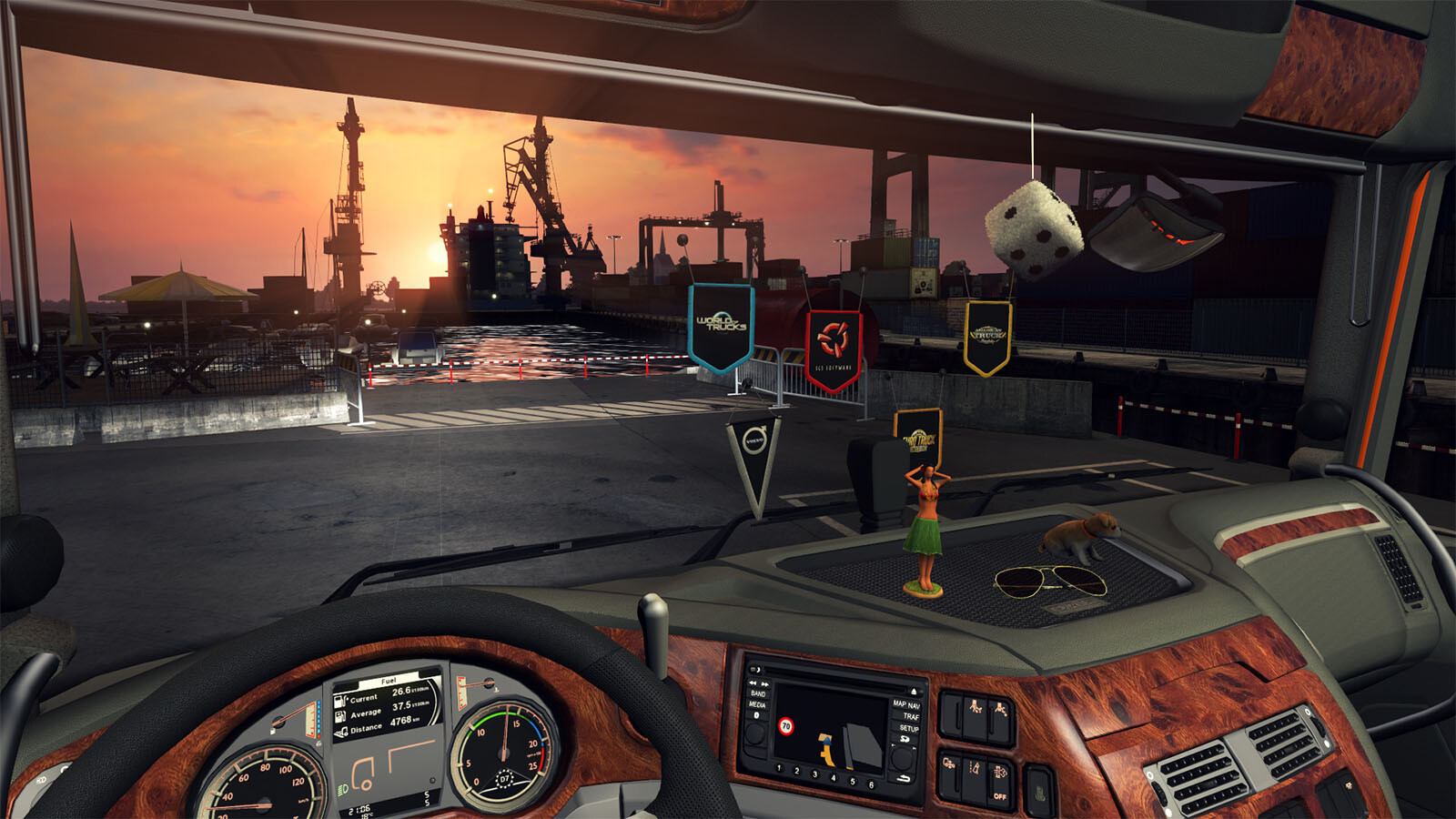 Euro Truck Simulator 2 - Cabin Accessories Steam Key for PC, Mac and Linux  - Buy now