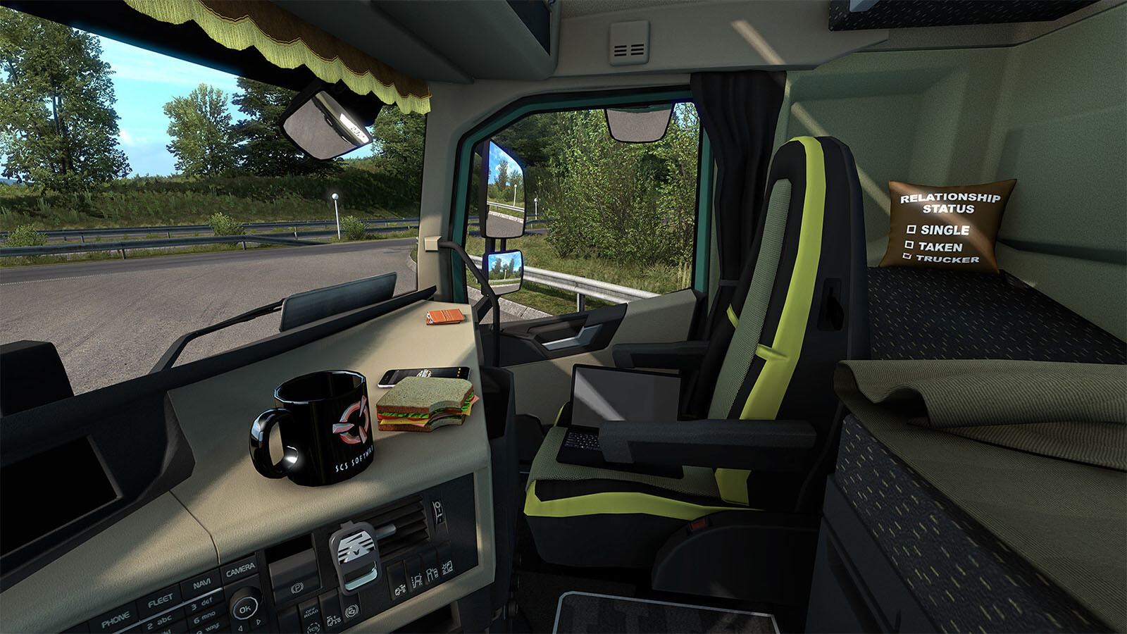 Euro Truck Simulator 2 - Cabin Accessories Steam Key für PC, Mac und Linux  online kaufen