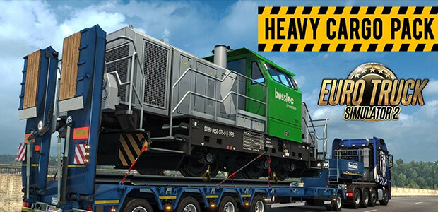Euro Truck Simulator 2 - Heavy Cargo Pack - Cover / Packshot