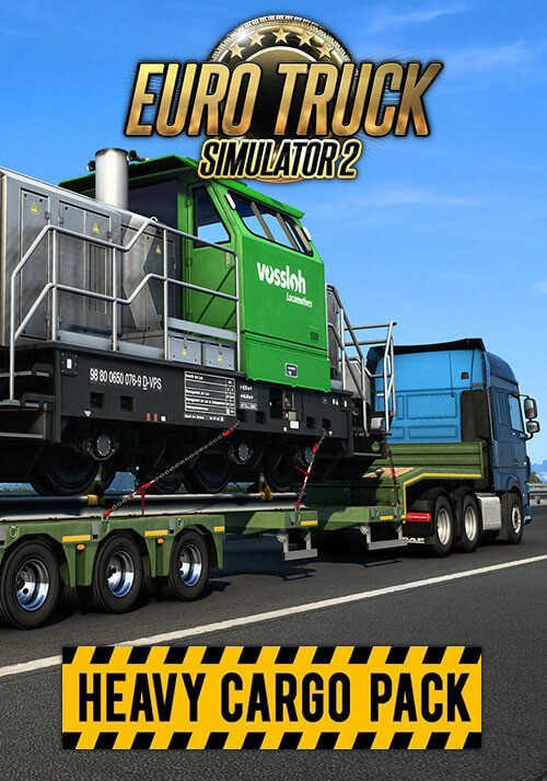 Euro Truck Simulator 2 - Heavy Cargo Pack - Cover / Packshot