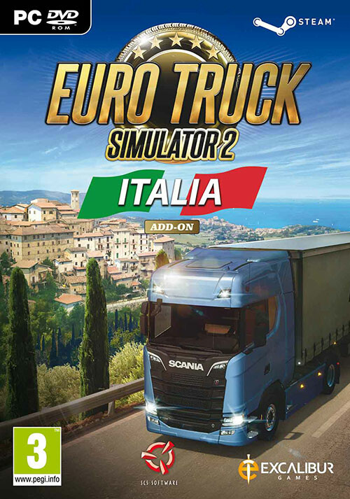 Euro Truck Simulator 2 - Italia - Cover / Packshot