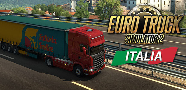 Euro Truck Simulator 2 - Italia - Cover / Packshot