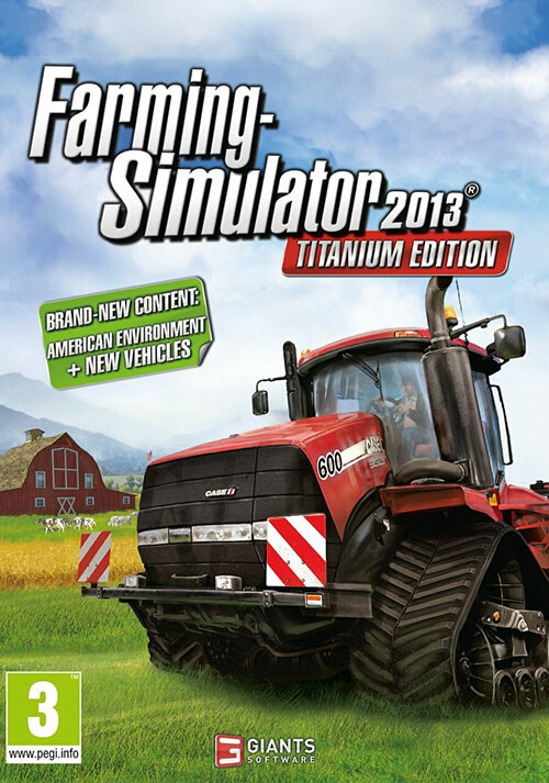 Farming Simulator 2013 Titanium Edition (Giants) - Cover / Packshot