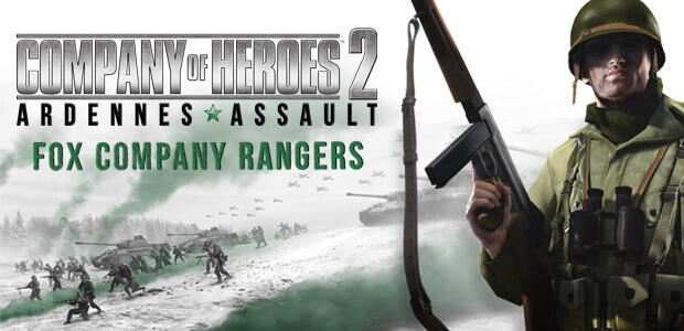 Company of Heroes 2: Ardennes Assault - Fox Company Rangers - Cover / Packshot