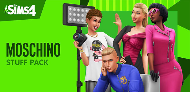 The Sims™ 4: Moschino Stuff Pack - Cover / Packshot