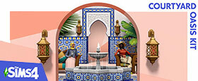 The Sims™ 4 Courtyard Oasis Kit
