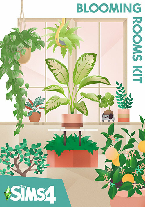 Les Sims™ 4 Kit Intérieurs fleuris - Cover / Packshot