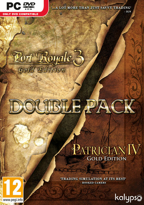 Port Royale 3: Gold & Patrician IV: Gold - Double Pack - Cover / Packshot