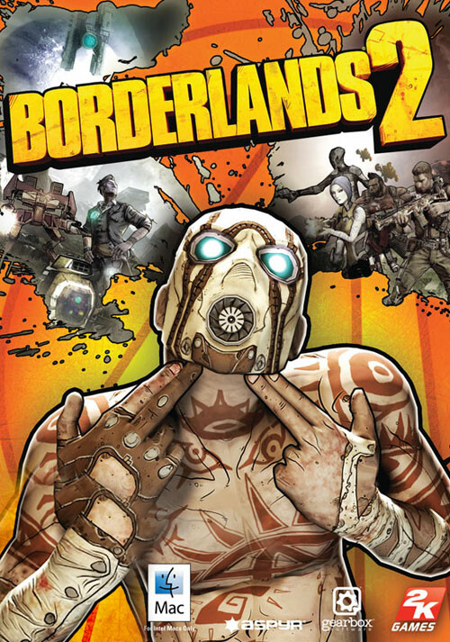 Borderlands 2 (Mac) - Cover / Packshot