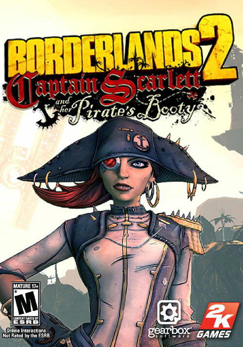 Borderlands 2: Captain Scarlett DLC - Cover / Packshot
