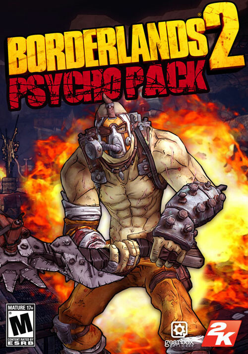 Borderlands 2: Psycho Pack DLC - Cover / Packshot