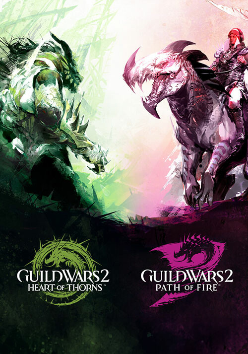 Guild Wars 2: Heart of Thorns® and Path of Fire® Expansion - Cover / Packshot