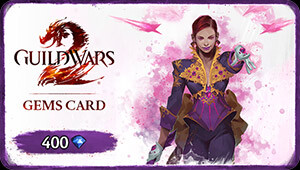 Guild Wars 2 Gems Card - 400 Gemmes