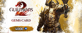 Guild Wars 2 Gems Card - 4000 Edelsteine