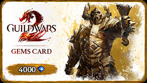 Guild Wars 2 Gems Card - 4000 Edelsteine