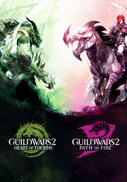 Guild Wars 2: Heart of Thorns® and Path of Fire® Expansion (ArenaNet®) - Cover / Packshot