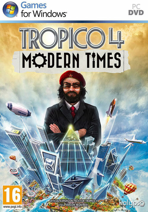 Tropico 4: Modern Times DLC - Cover / Packshot