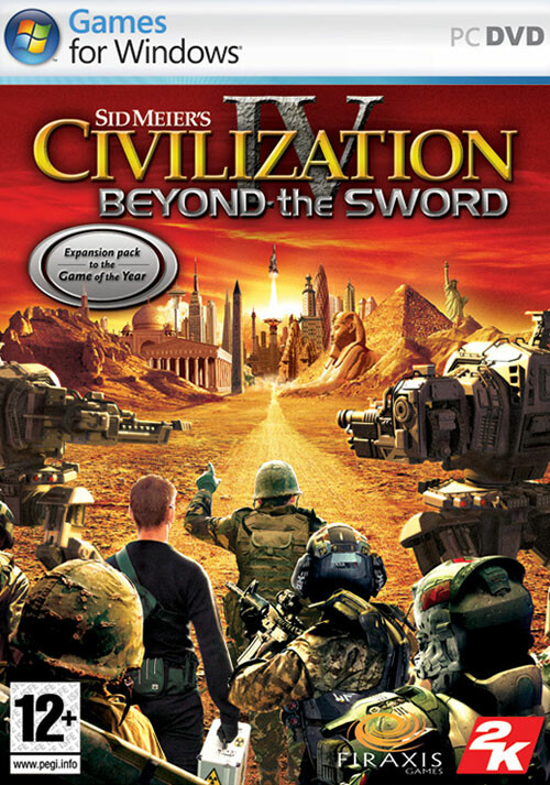 Sid Meier's Civilization IV - Beyond the Sword DLC - Cover / Packshot