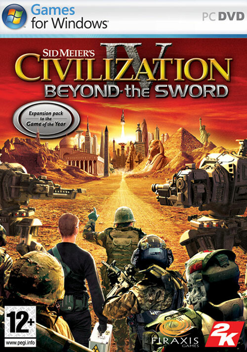 Civilization IV - Beyond the Sword DLC - Cover / Packshot