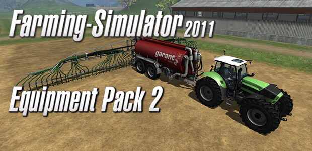 Farming Simulator 2011 - Equipment Pack 2 - Cover / Packshot
