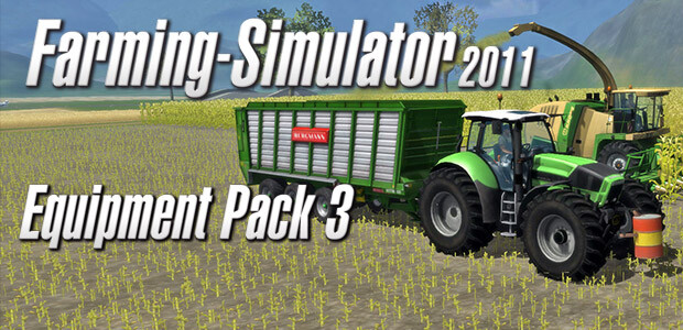 Farming Simulator 2011 - Equipment Pack 3 - Cover / Packshot