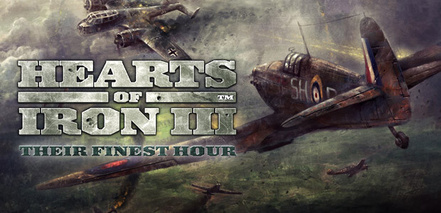 Hearts of Iron III: Their Finest Hour - Cover / Packshot