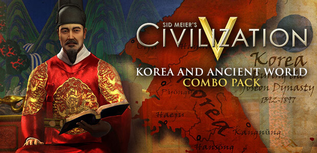 Civilization V - Korea and Ancient World Combo Pack - Cover / Packshot