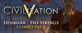 Sid Meiers Civilisation V : Denmark and Explorers Combo Pack