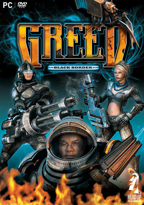 GREED: Black Border - Cover / Packshot