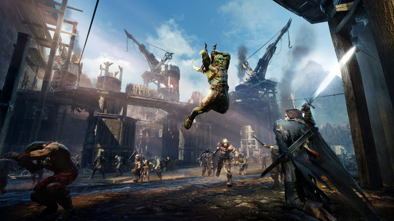 Pc - Middle-earth: Shadow Of Mordor Goty - Na Hora | Steam