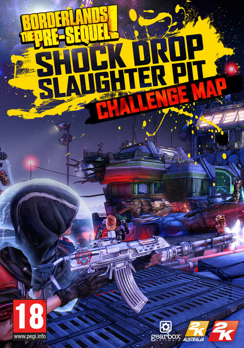 Borderlands: The Pre-Sequel - Shock Drop Slaughter Pit DLC - Cover / Packshot