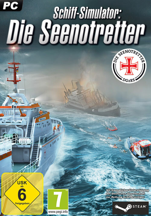 Schiff-Simulator: Die Seenotretter - Cover / Packshot