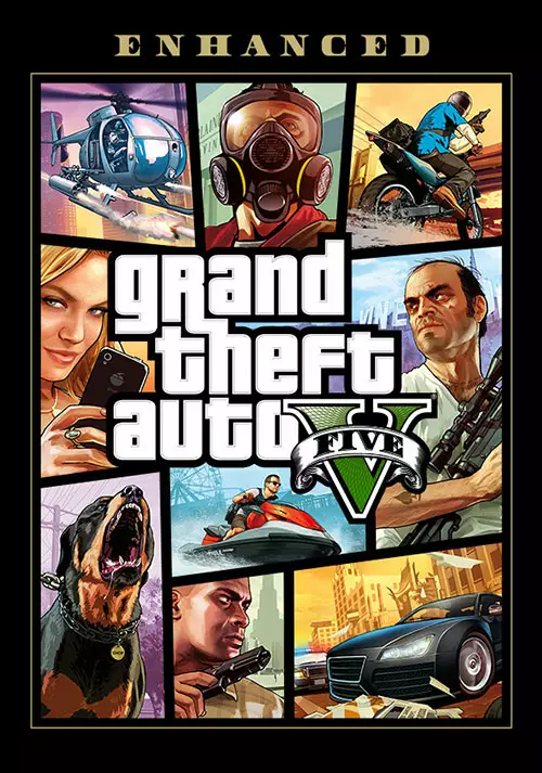 Grand Theft Auto V Enhanced - Cover / Packshot