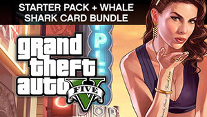 GRAND THEFT AUTO V: PREMIUM ONLINE EDITION & Whale Shark Card Bundle