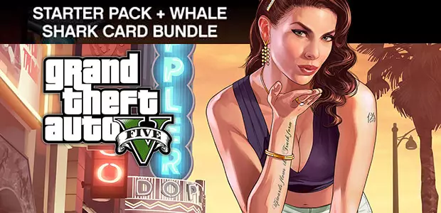 GRAND THEFT AUTO V: PREMIUM ONLINE EDITION & Whale Shark Card Bundle