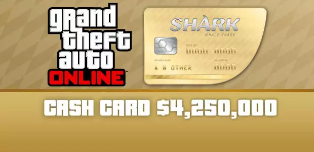 Grand Theft Auto V Premium online Edition & Whale Shark Card