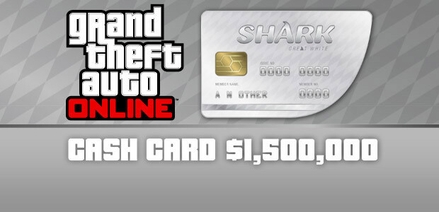 Grand Theft Auto Online: Great White Shark Cash Card - Cover / Packshot