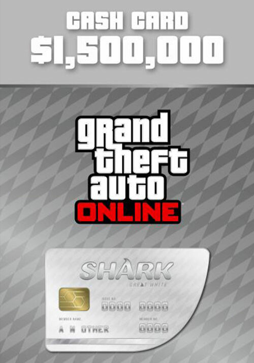 Grand Theft Auto Online Great White Shark Cash Card Rockstar Key For Pc Buy Now