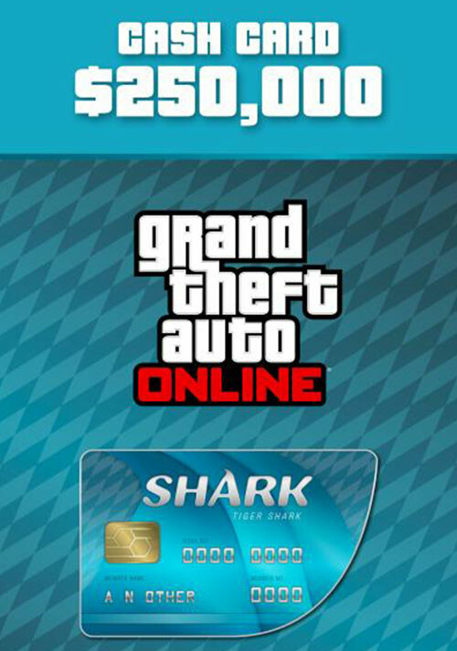 Grand Theft Auto Online: Tiger Shark Cash Card - Cover / Packshot