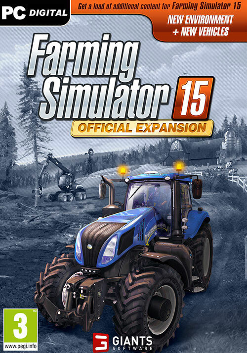 Farming Simulator 15 - Official Expansion GOLD (Steam) - Cover / Packshot