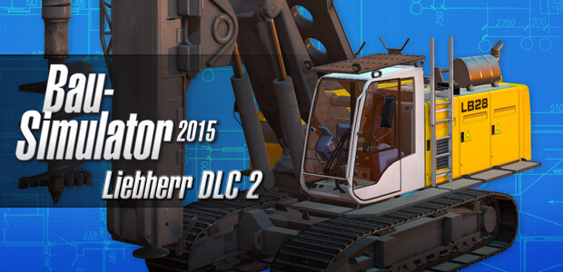 Bau-Simulator 2015: Liebherr LB 28 DLC 2 - Cover / Packshot
