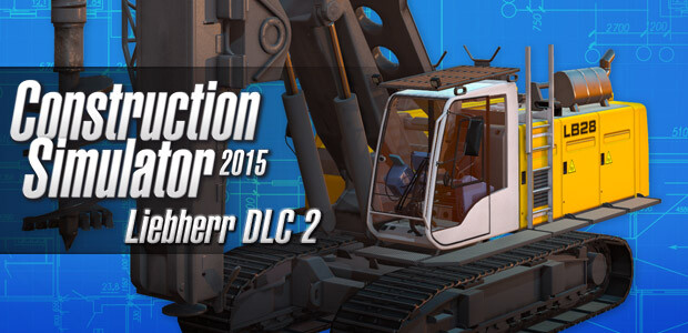 Construction Simulator 2015: Liebherr LB 28 DLC 2 - Cover / Packshot