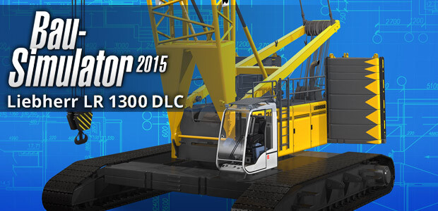 Bau-Simulator 2015: Liebherr LR1300 DLC 3 - Cover / Packshot