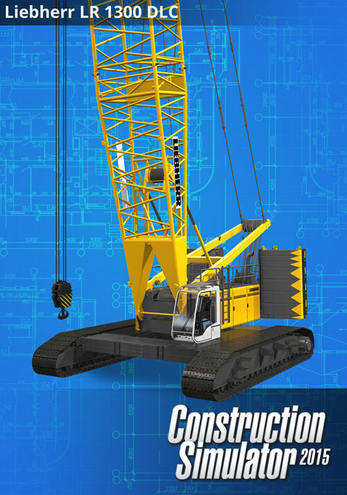 Construction Simulator 2015: Liebherr LR 1300 DLC 3 - Cover / Packshot