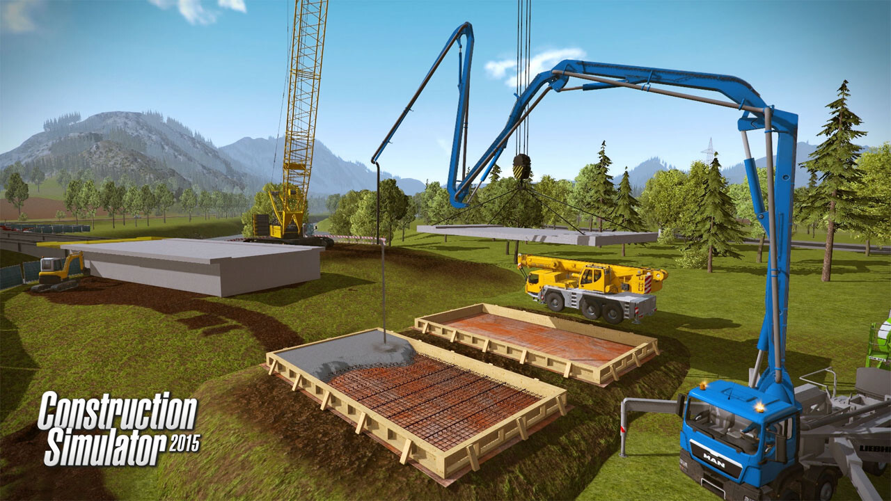 Construction Simulator 2015: Liebherr LR 1300 DLC 3 Steam CD Key for PC, Mac and Linux - Buy now